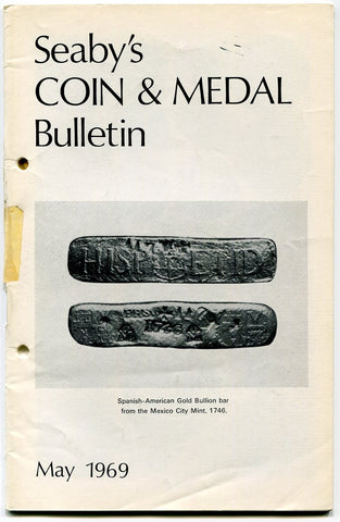 Seaby's Coin and Medal Bulletin for May 1969