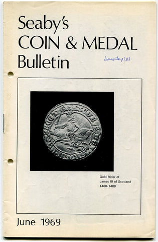 Seaby's Coin and Medal Bulletin for June 1969