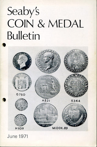 Seaby's Coin and Medal Bulletin for June 1971