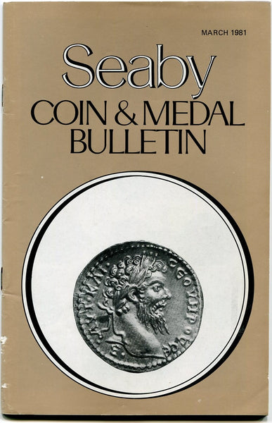 Seaby's Coin and Medals Bulletin for March 1981