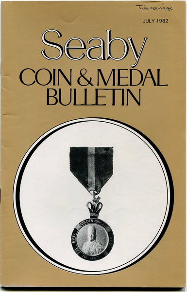 Seaby's Coin and Medal Bulletin for July 1982