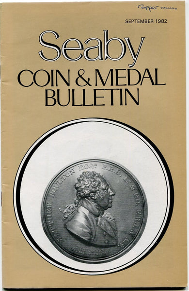 Seaby's Coin and Medal Bulletin for September 1982