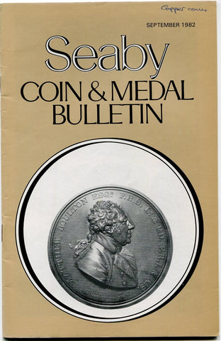 Seaby's Coin and Medal Bulletin for September 1982