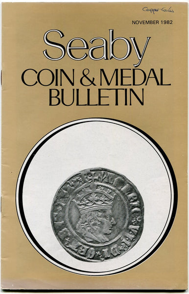 Seaby's Coin & Medal Bulletin, November 1982