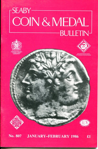 Seaby's Coin and Medal Bulletin for January/February 1986