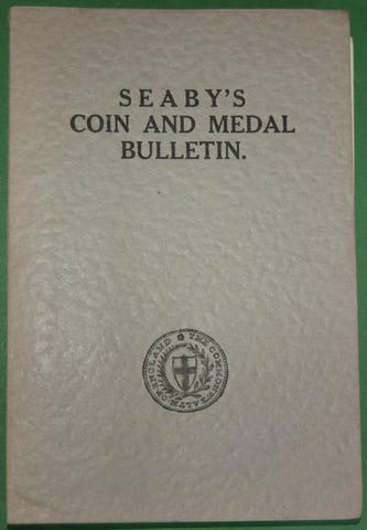 Seaby's Coin and Medal Bulletin for 1969, bound