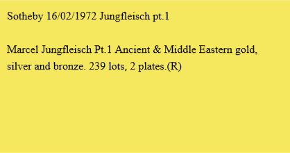 Sotheby 16/02/1972 Jungfleisch pt.1
