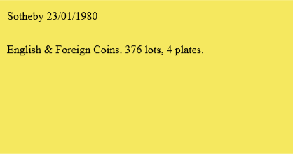 Sotheby 23/01/1980