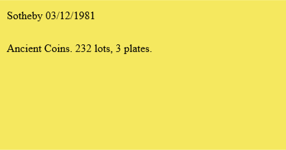 Sotheby 03/12/1981