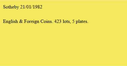 Sotheby 21/01/1982