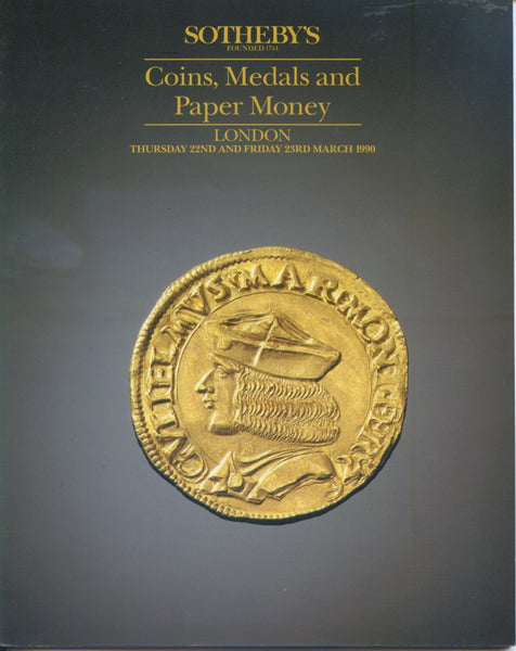 Sotheby London, 22-23/3/1990
