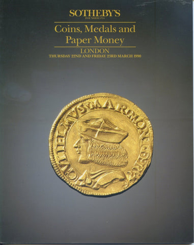 Sotheby London, 22-23/3/1990