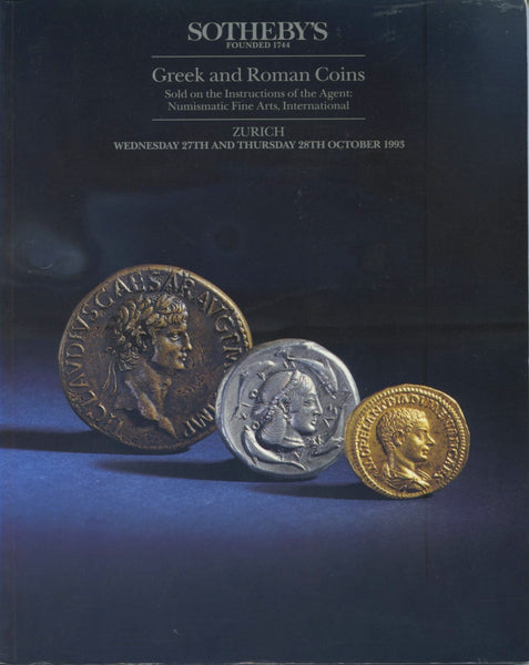 Sotheby Zurich 27-8/10/1993, Greek & Roman