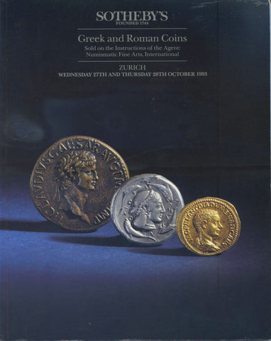 Sotheby Zurich 27-8/10/1993, Greek & Roman