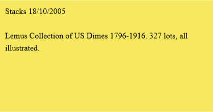 Stacks 18/10/2005