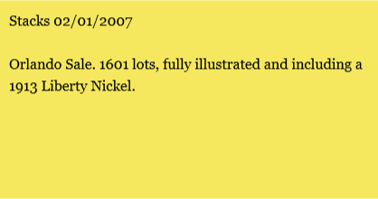 Stacks 02/01/2007