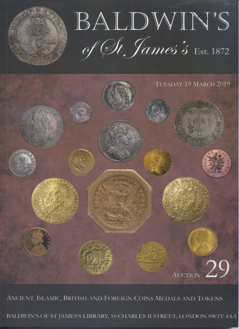 Baldwin's of St. James's 29, 19/3/2019