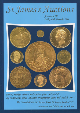 St. James's 20, 18/11/2011 Jones Medals pt.2