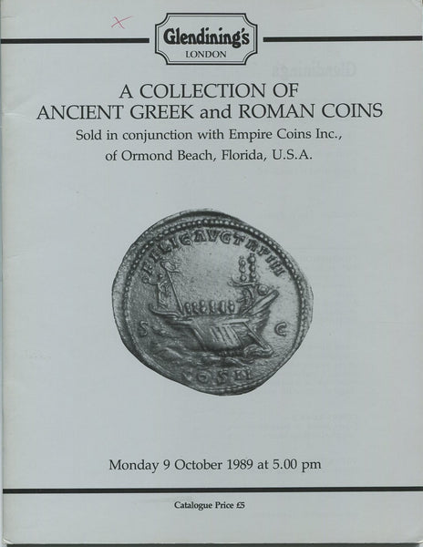 Glendining 9th October, Greek & Roman Coins