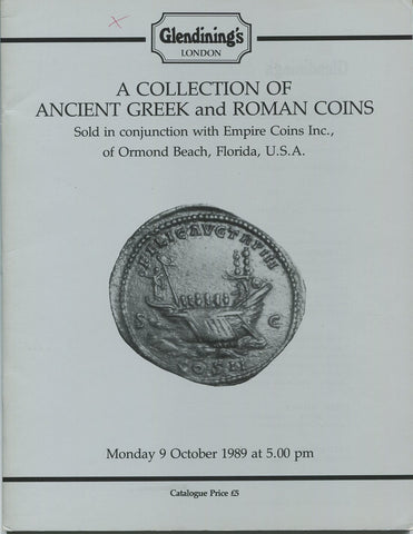 Glendining 9th October, Greek & Roman Coins