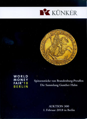 Kuenker 300, 1st Feb. 2018, Gunther Hahn collection of Brandenburg-Preussen