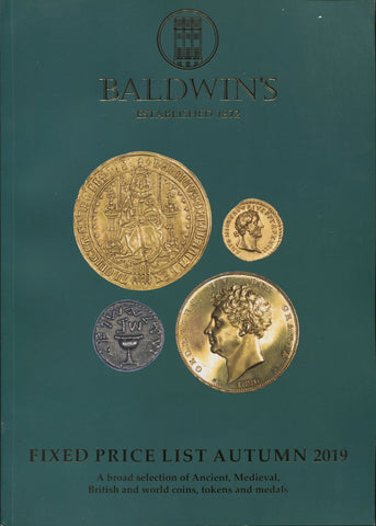 Baldwin's Fixed Price List Autumn 2019