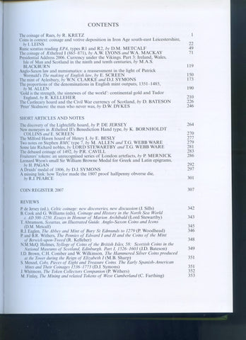 British Numismatic Journal vol.77 2007